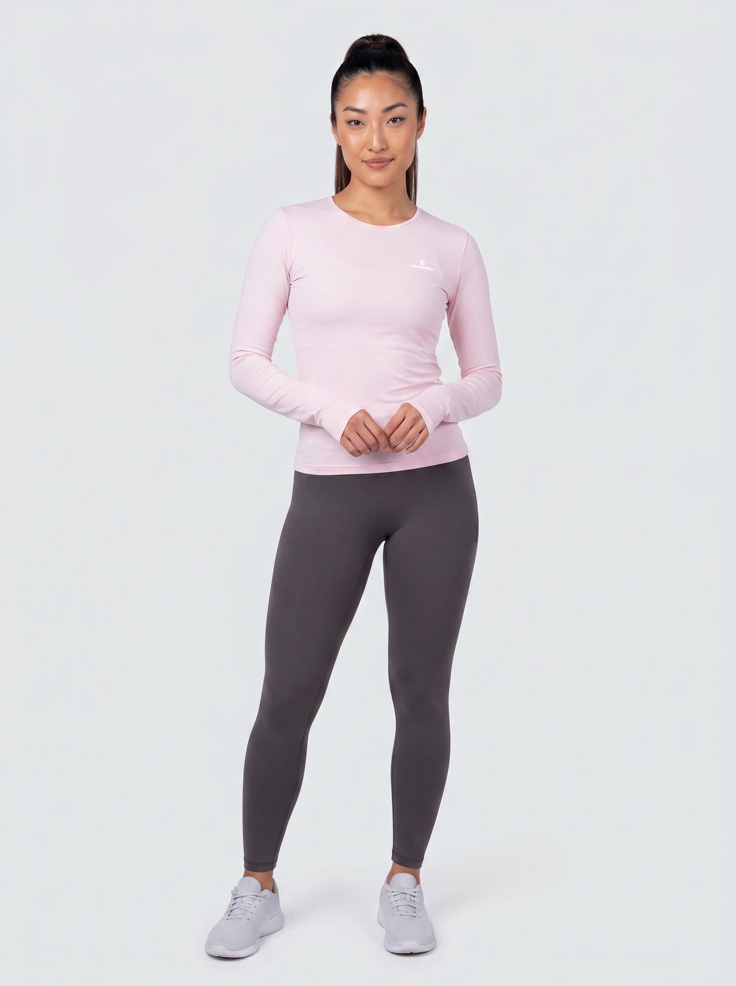 Fitted Long-Sleeve Contour Top – Stretch & Sculpt