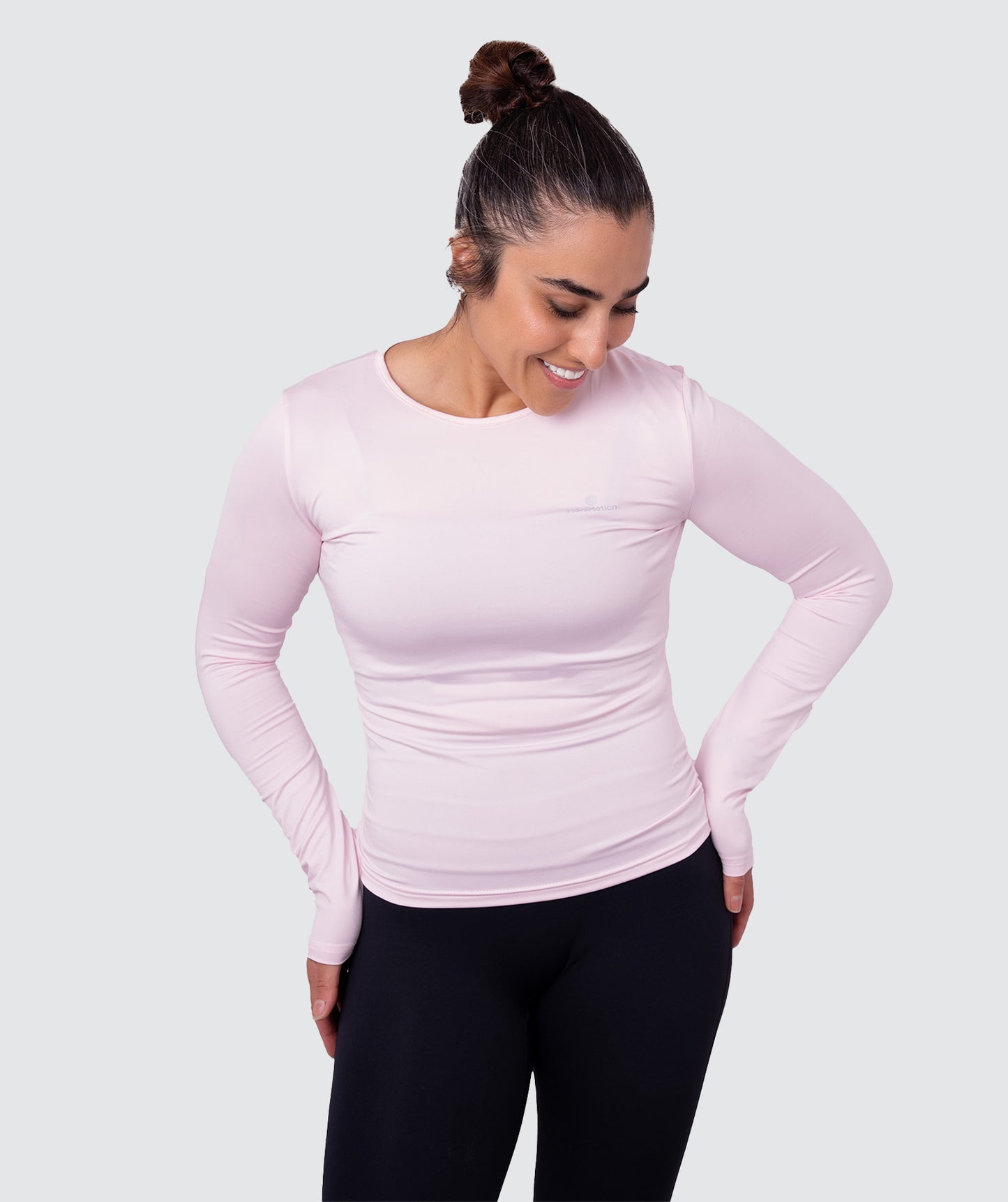 Fitted Long-Sleeve Contour Top – Stretch & Sculpt