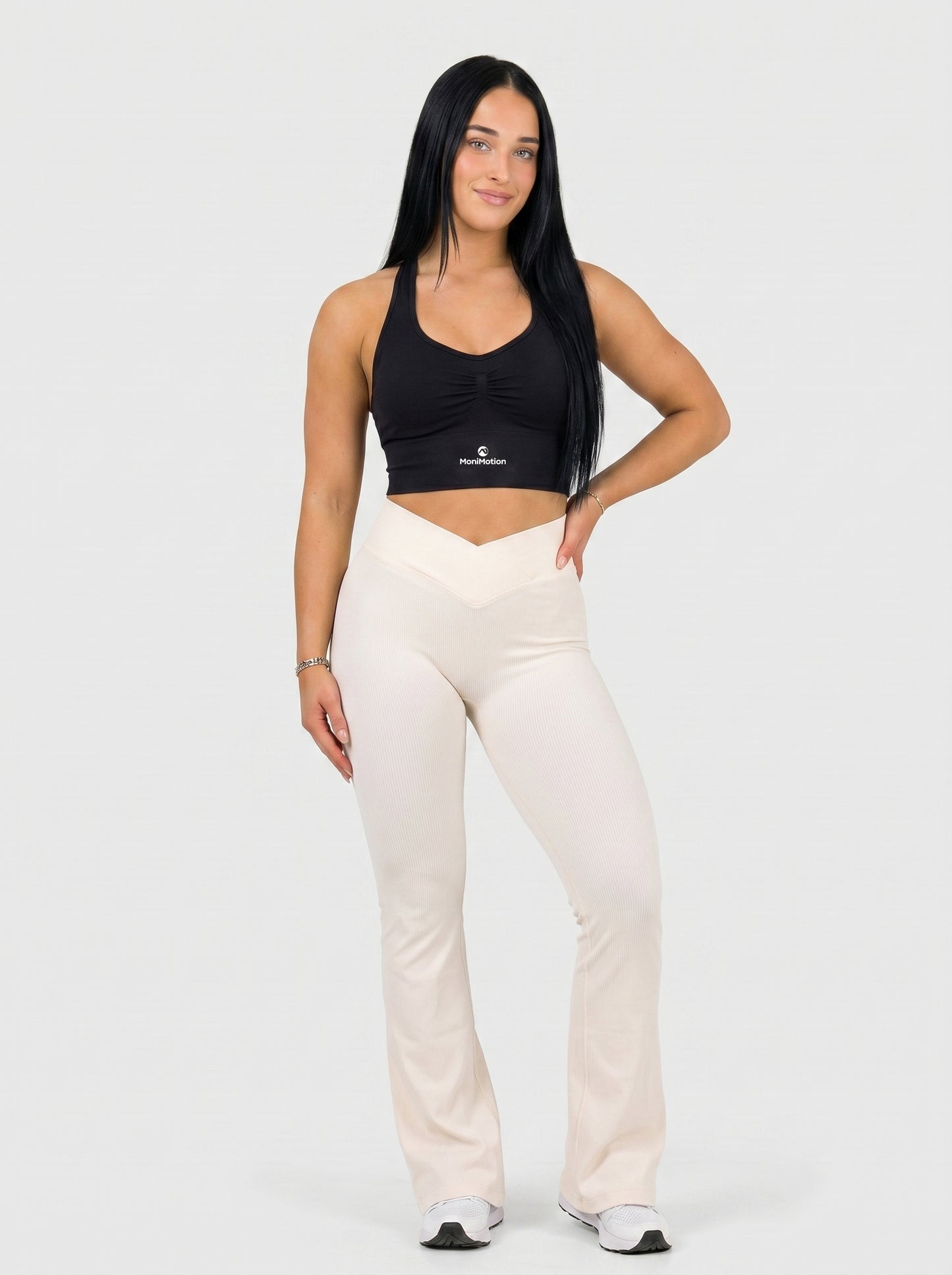 MotionFlex Seamless Ribbed Flare Leggings